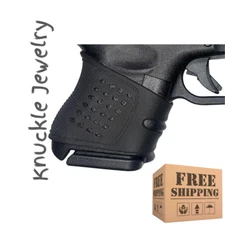 Tactical Rubber Grip Sleeve for Glock 26, 27, 28, 29, 30, 33, 36, 39
