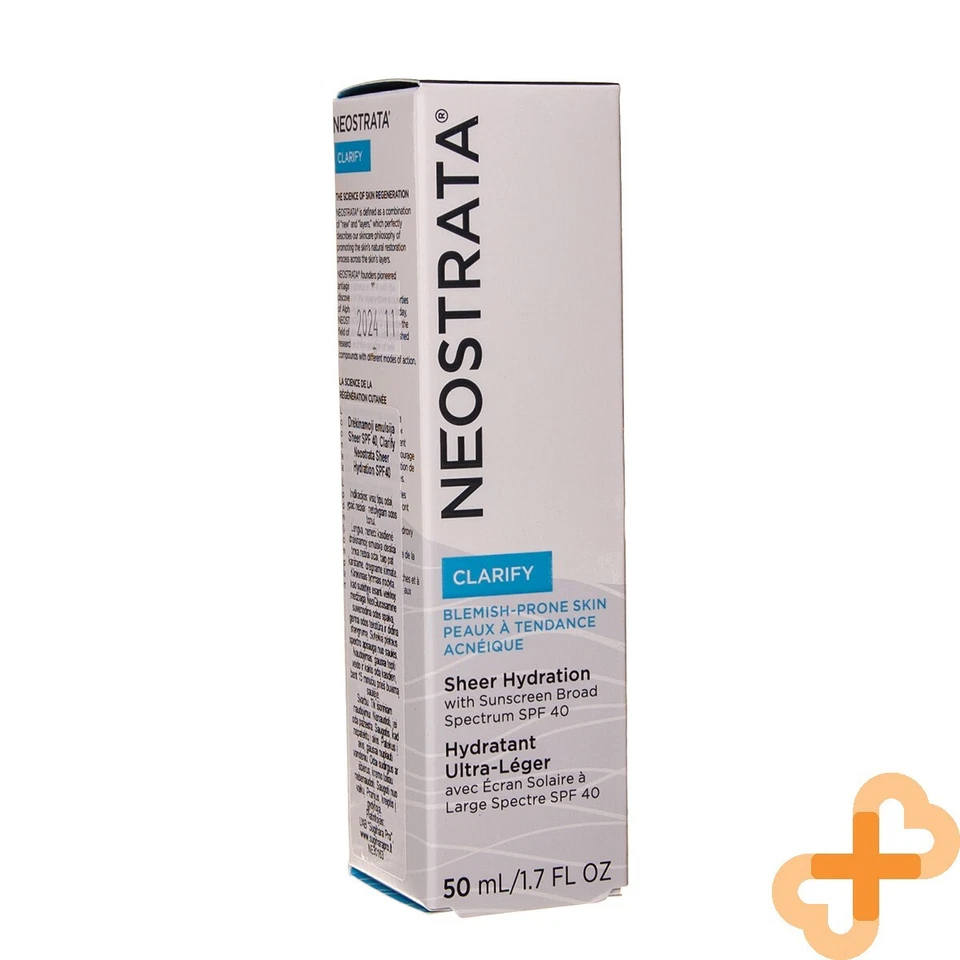 NEOSTRATA Clarify Sheer Hydration Moisturizing Emulsion SPF40 50 ml - Image 2 of 4