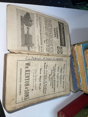 Fowler’s Mechanics And Machinists Pocket Book 1936 (2-186) - Picture 3 of 4