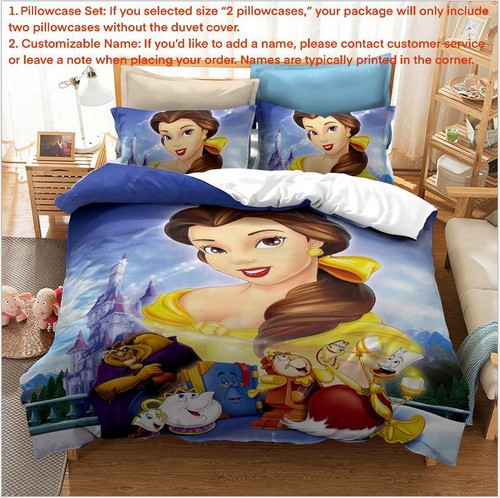 Fairy Princess Girls' Bedding Set Duvet Cover Set Pillowcase Single Double King - Picture 4 of 24