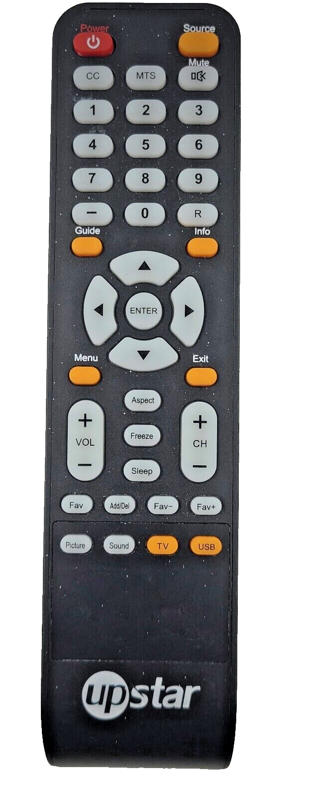 UPSTAR Remote Control For P32ES8 P32EE7 UE1911 UE2220 P24ES8 HDTV TV