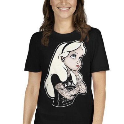 Emo Scene Kid Gothi. Goth Girl Alice Short-Sleeve Unisex T-Shirt
