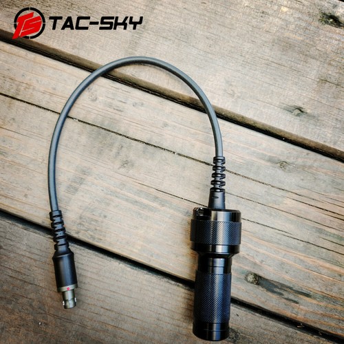 TACSKY compatible with INVISIO V60 PTT mobile external power battery