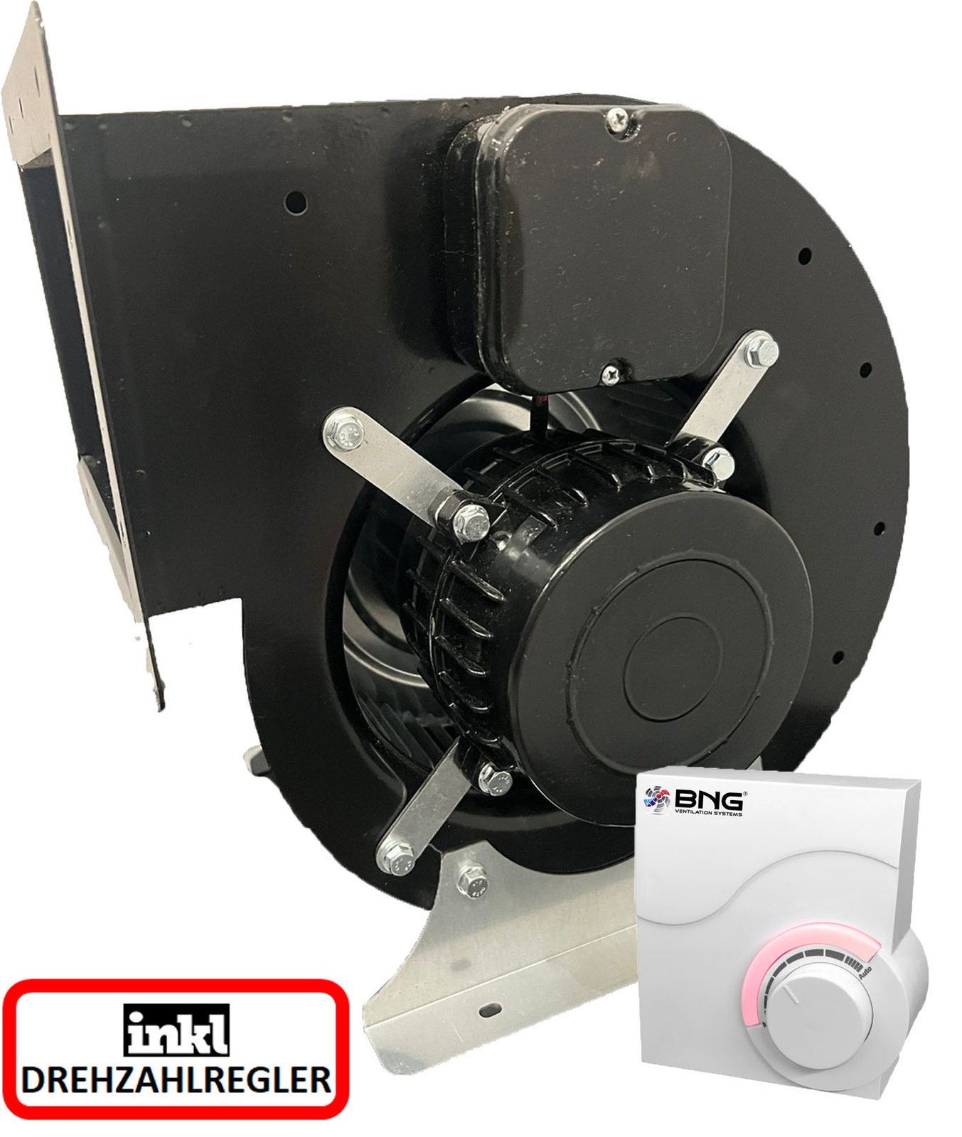 Ventilador industrial motor caja de aire soplador de aire de escape caja de escape ventilador radial ventilador