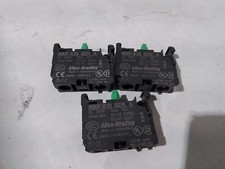 Lot of 3 Allen Bradley 800F-X10 Contact Block SP364 