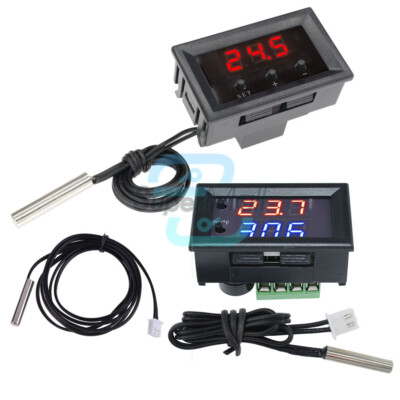 W1209WK W1209 DC 12V Digital Thermostat Temperature Controller NTC Probe Sensor
