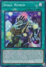 Yugioh! Small World - RA01-EN067 - Super Rare - 1st Edition Near Mint, English