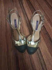 Ralph Lauren Purple Label  Madalynn Specchio Wedge Size  IT 37