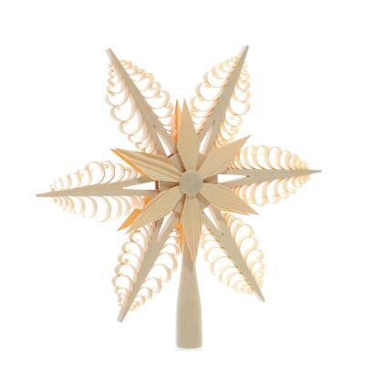 plastic hanger with stars PENDENTE 30X90 ORO - DECORAZIONI PER ALBERO