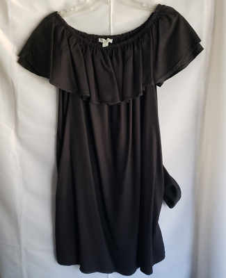 Beach Lunch Lounge Collection Dress Off the Shoulder Side Pockets Size S/P | eBay Beach Lunch Lounge Collection Dress Off the Shoulder Side Pockets Size S/P | eBay
