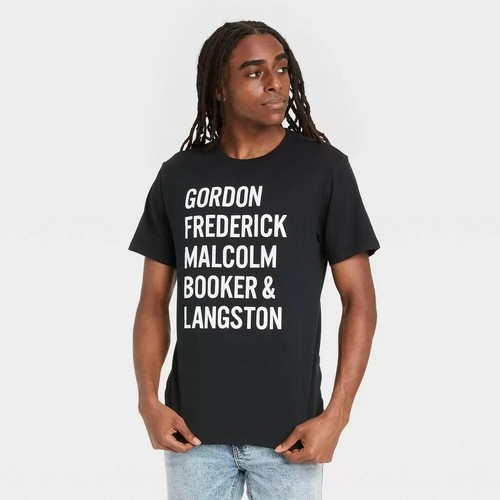 Names Short Sleeve T-Shirt - Black L | eBay