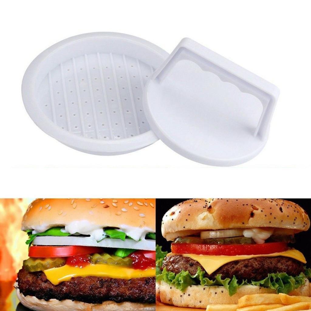 Sharplace Burger Boneka Burger Non Stick Hamburger Pembuat Patty