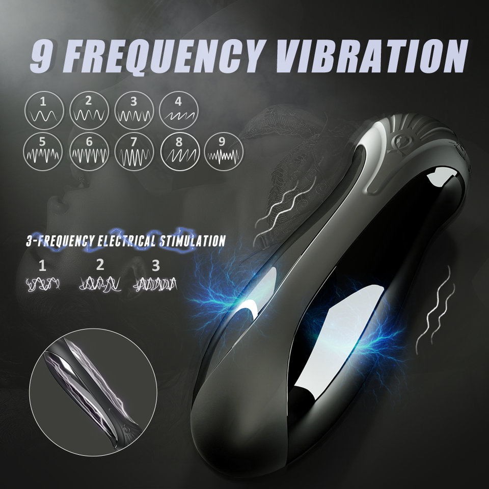 Electric Anal Butt Plug Dildo Shock Vibrator Prostate Massager Men