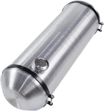 Gas Tank 11 Gallons 10x33 Fuel Tank 1/4 NPT Aluminum Spun  w/ Baffle For Hot Rod