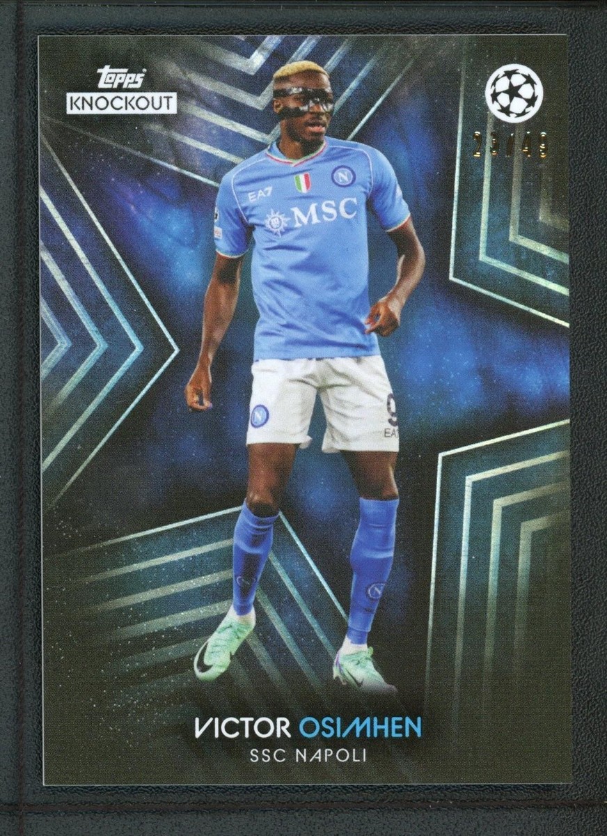 2024 VICTOR OSIMHEN 23/49 TOPPS KNOCKOUT UEFA CHAMPIONS LEAGUE