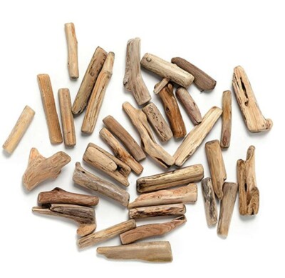 30 Stck. Treibholz Stück Zum Selbermachen Basteln Holz Kreativ Natur Aquarium Holz Dekoration