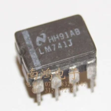 NS LM741J CDIP-8 Operational Amplifier #E1*