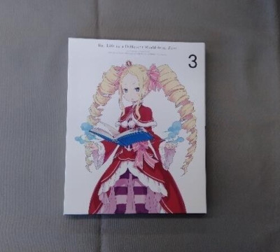 Re:Zero kara Hajimeru Isekai Seikatsu Vol.3 Limited Edition Blu-ray CD Japan
