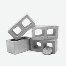 1:6 Scale Mini Cinder Blocks (4pk) for 12 inch Action Figures MMS-A001