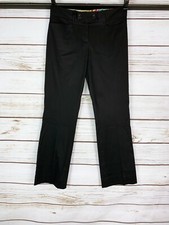 Tommy Hilfiger Womens Pants Size 4 Black Straight Leg Mid-Rise 4 Pockets