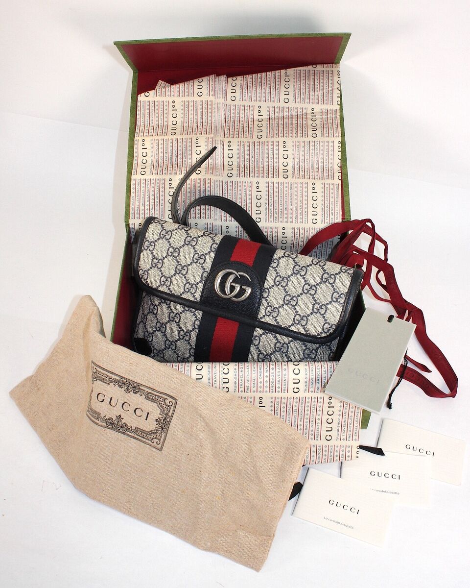 Gucci GG Supreme Monogram Ophidia Small Belt Bag 674081 Gucci GG Supreme Monogram Ophidia Small Belt Bag 674081
