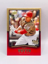2008 Upper Deck Timeline #84 JOEY VOTTO Gold Parallel Rookie RC Reds