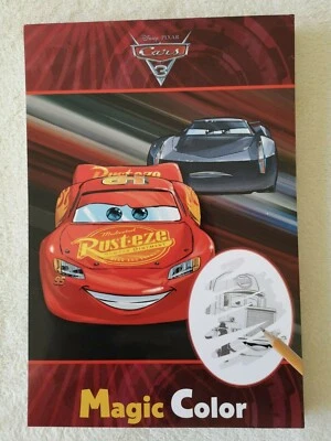 Walt Disney/PIXAR - Cars 3 Zaubermalbuch Magic Color (24 Bilder)