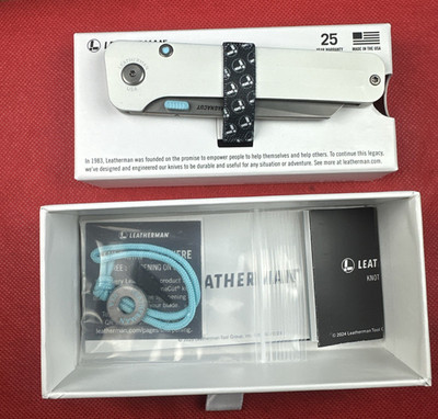Retired Alpine Leatherman Glider Folding Knife, MagnaCut Blade