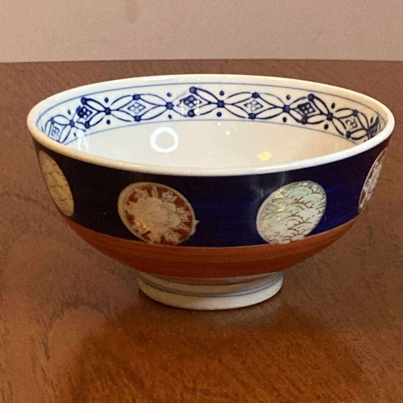 Vintage japanische Imari Stil Donburi Schale