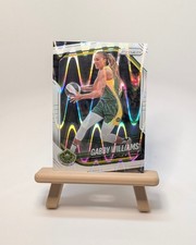 Gabby Williams 2025 Panini Prizm WNBA #77 White Seismic Prizms Seattle Storm