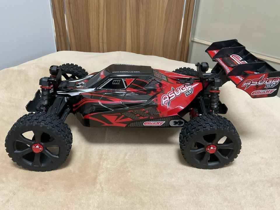 Team Corally C-00288-R ASUGA XLR 6S RTR Brushless Power Rot - Bild 2 von 4