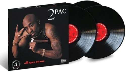 2Pac - All Eyez On Me [New Vinyl LP] Explicit - Image 2 of 2