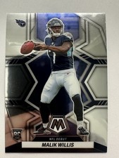 2022 Panini Mosaic Malik Willis NFL Debut Rookie RC Card #272 Titans. rookie card picture