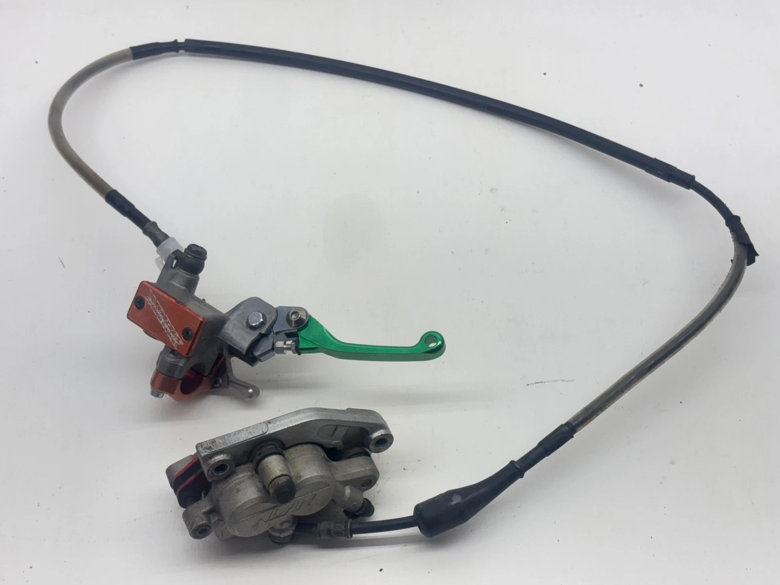 2005 Kawasaki KX250F OEM Front Brake Assembly Caliper Nissin Disc MX 43080-0006