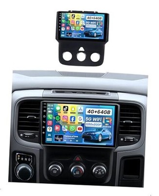 4G RAM +64G ROM Android 13 Car Radio for Dodge RAM 1500 4 Core 4G RAM+64G ROM
