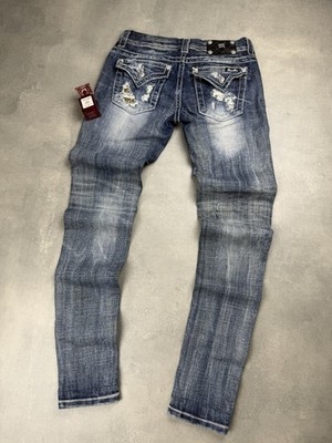 Miss Me Jeans   Cuffed Skinny Signature Rise   Größe 26