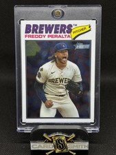 2026 Topps Heritage #291 Freddy Peralta Chrome