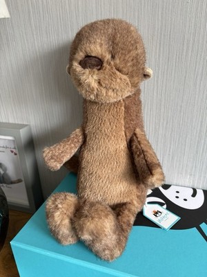 Jellycat Brooke Otter Brandneu mit Etikett nicht auf Lager ausgestellt nur 100 % Original brandneu