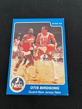 OTIS BIRDSONG STAR CO 1985 NEW JERSEY NETS #89 BASKETBALL CARD