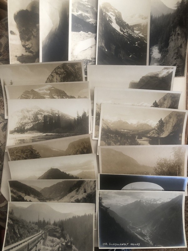 Lot Of 18 RPPCs Along Canadian Pacific Railway, Harmon, Gowen, Banff Canada 