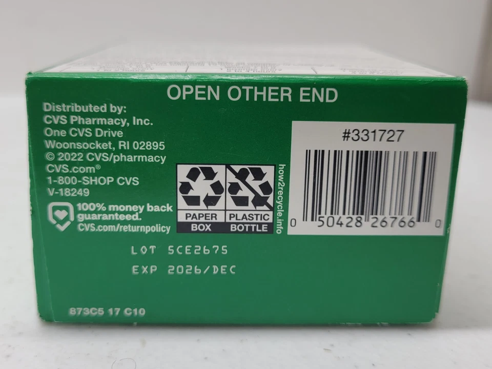 CVS Sugar Free Mint Nicotine Lozenge 4 mg 48 count Exp 12/2026 - Image 2 of 4