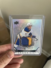 2022-23 Upper Deck Exquisite Collection Rookie Patch #RPJQ Jack Quinn  /99
