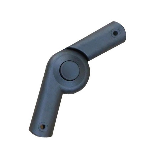 Camping Wagon Cart Handle Joint – 22mm ID With 210° Bend, Lightweight Plastic Replacement For Trolley Push Bars