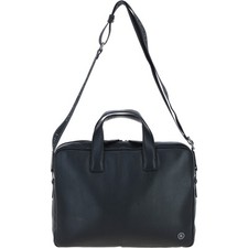 Brampton Leather Men's Messenger Bag Black: 64273