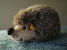Steiff Joggi 1675/18 Hedgehog plush stuffed animal 7" - vintage 1989