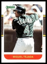 2021 Donruss Miguel Tejada Oakland Athletics #246