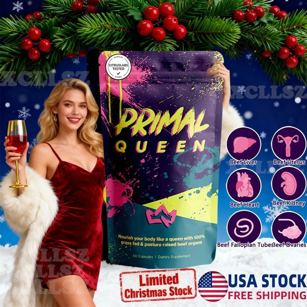 Primal Queen Beef Organ Supplement for Women 60 Counts - 1 Month Supply