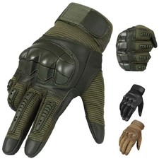 Tactical Shooting Gloves Military Mens Combat Full Finger Protection Work Gloves
