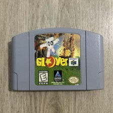 Glover N64 Nintendo 64 Authentic Cartridge Only - Tested