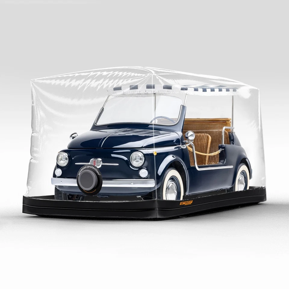 Cubierta de burbuja interior para coche Amazon Protection para Fiat 500 Jolly Foto 2 de 4